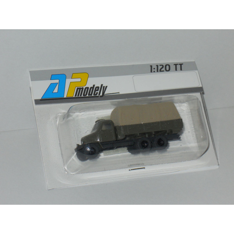 AP MODELS  Praga V3S, flatbed truck with tarpaulin    TT