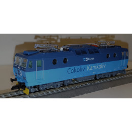 MTB Electric locomotive 163.023 ČDC "Pershing", "Najmrd" paint scheme, 6th series, analog TT
