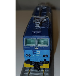 MTB Electric locomotive 163.023 ČDC "Pershing", "Najmrd" paint scheme, 6th series, analog TT