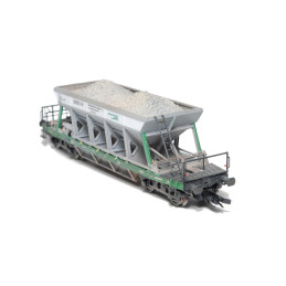 SDV  4nápr. samovýsypný vůz Facc 10 typ 2-220 Českomoravský cement, stavebnice  TT