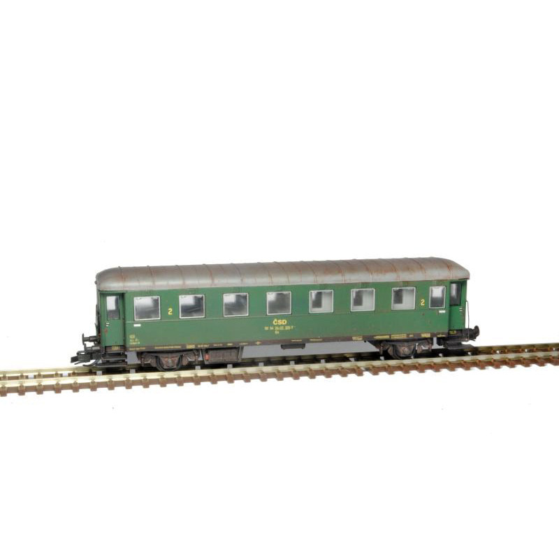 SDV   Be "Rybák" ČSD passenger car, 8 windows,  kit    TT