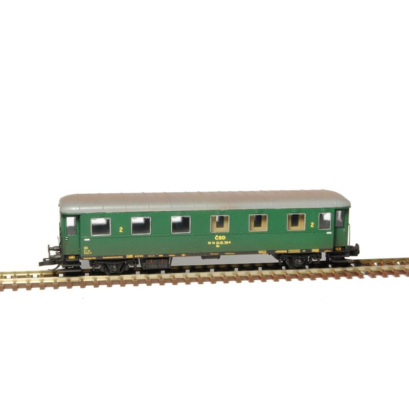 SDV Passenger Car Be "Rybák" ČSD, 7 windows, kit    TT