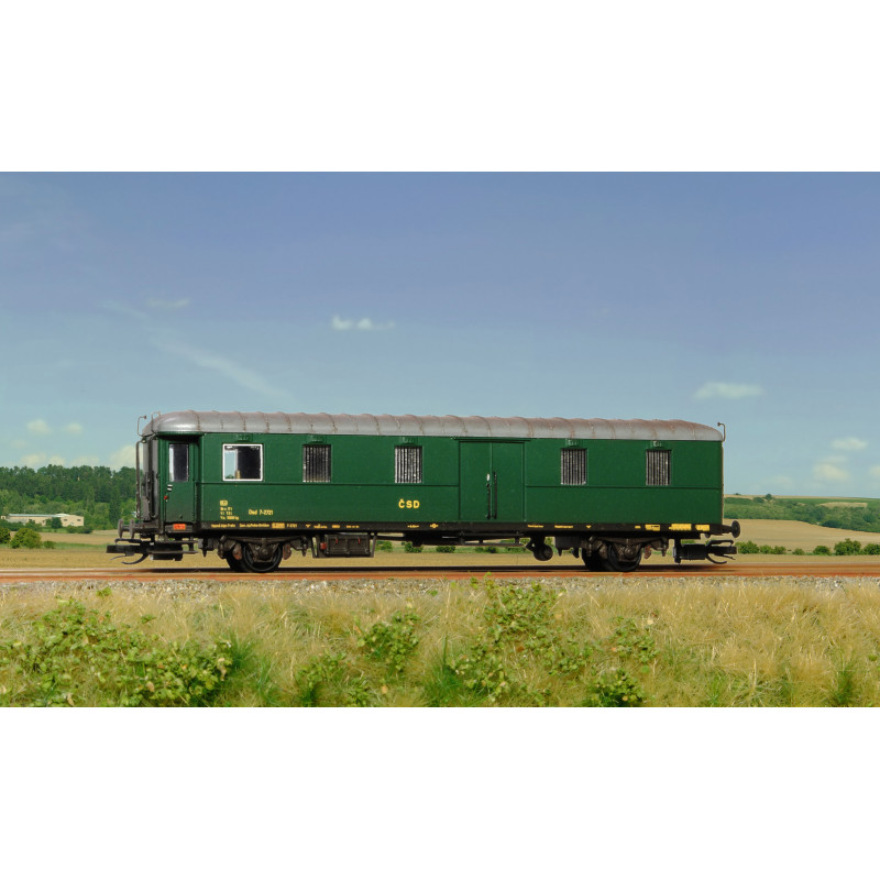 SDV  Dsd "Rybák" service car without view ČSD , kit  TT