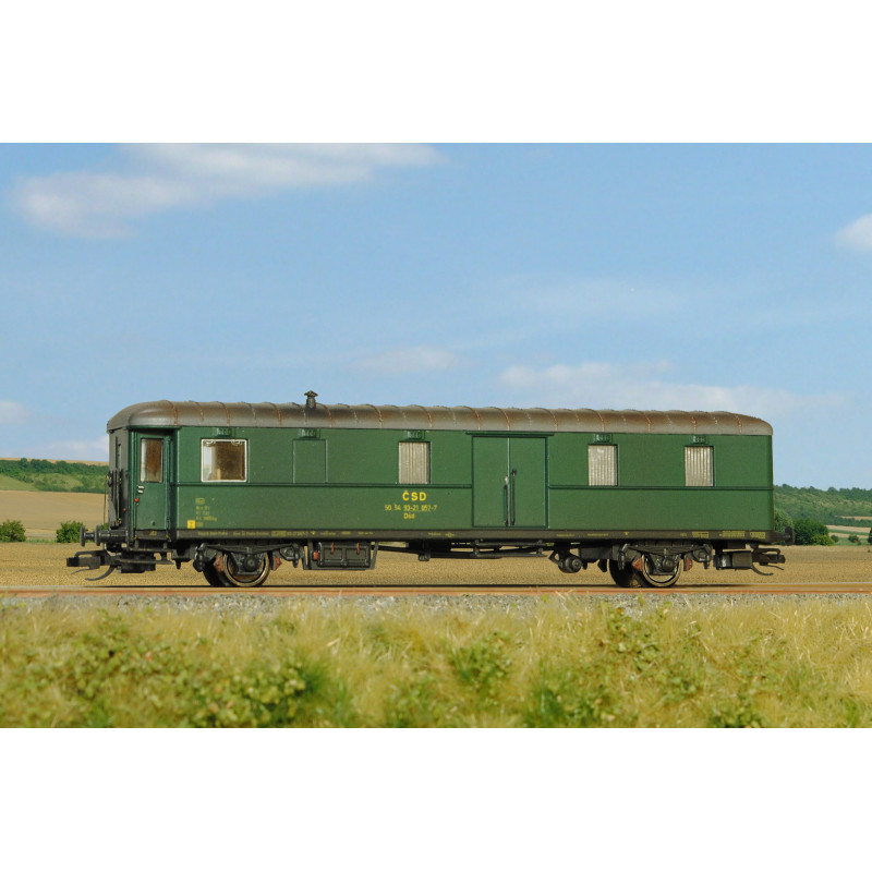 SDV Service Car Dsd "Rybák" without view ČSD, 4th series, kit  TT