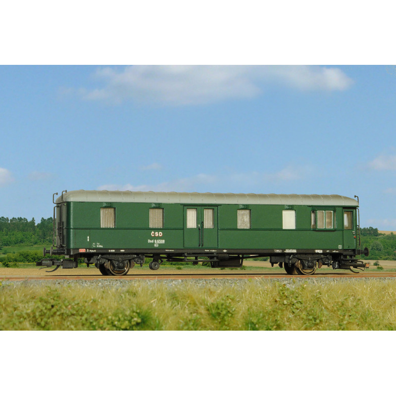 SDV Service Car Dsd "Rybák" ČSD, 2nd-3rd series, TT model kit