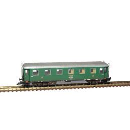 SDV ČSD 2nd class passenger car "Rybák," 7 windows, 2nd-3rd class, kit    TT