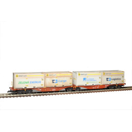 SDV Container Car Sggrss 55 ČDC, 6th edition, kit    TT