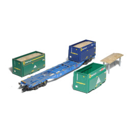 SDV Container Car Sgns 55 ČDC, 6th edition, kit    TT