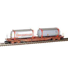 SDV Container Car Sgnss 55 ČDC, 6th edition, kit    TT