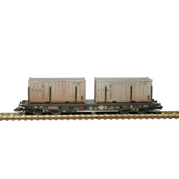 SDV Flatcar Smmp 10 ČSD,  4th series, kit    TT