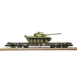 SDV Sammp 10 flatbed truck with ČSD T-54/55 tank, 4th edition, kit    TT