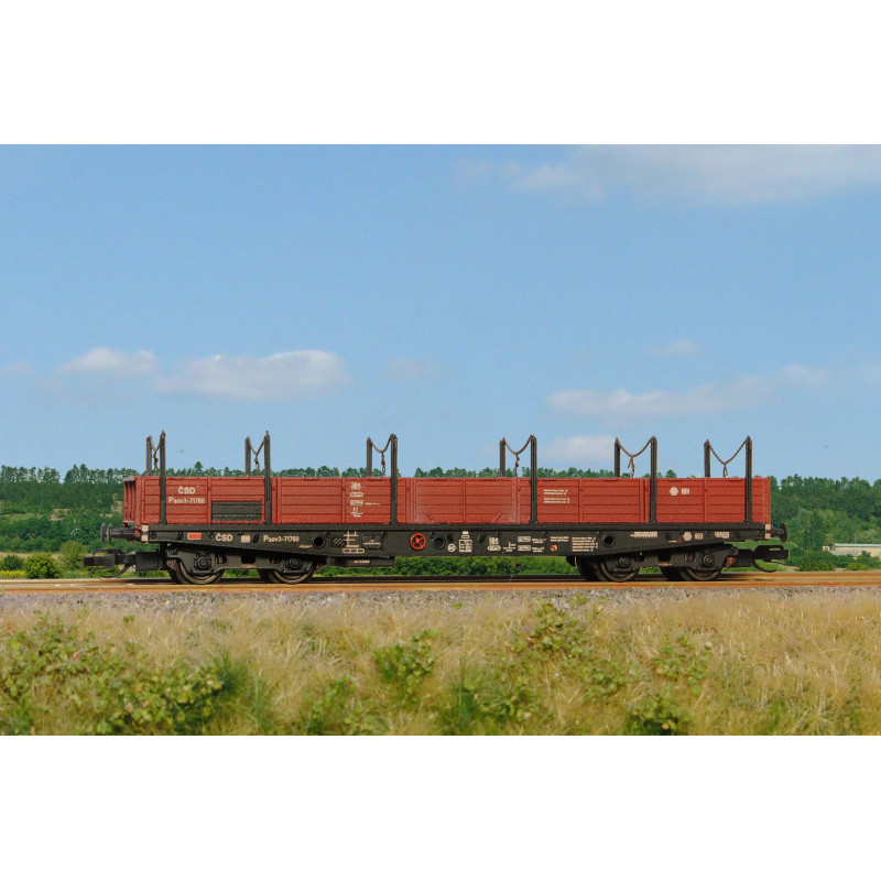 SDV High-sided wagon Paov 10 ČSD, 3rd series, kit    TT