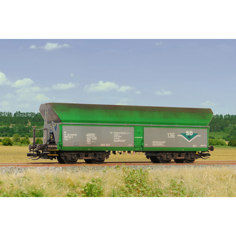 SDV  Falls 11 SD-KD self-unloading wagon, 5th - 6th edition, kit    TT