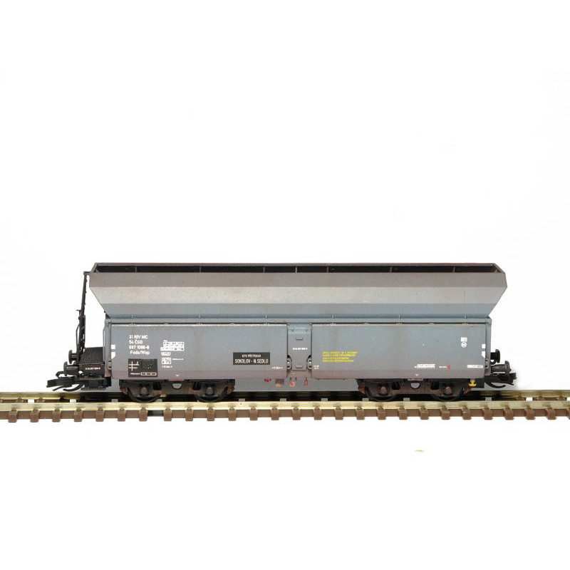 SDV  Self-unloading wagon Fads/Wap 11 ČSD, 4th series, kit    TT