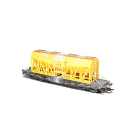 SDV Paoj 10 container wagon with POSISTA ČSD superstructure, 3rd edition, kit    TT