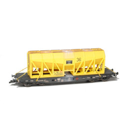 SDV Paoj 10 container wagon with POSISTA ČSD superstructure, 3rd edition, kit    TT