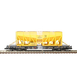 SDV Paoj 10 container wagon with POSISTA ČSD superstructure, 3rd edition, kit    TT