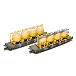 SDV Paoj 10 ČSD container wagon, 3rd and 4th series, kit    TT