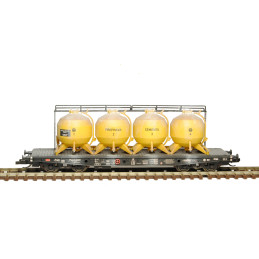 SDV Paoj 10 ČSD container wagon, 3rd and 4th series, kit    TT