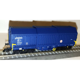 ROCO  set of 2 Shimmns ZSSK telescopic covered wagons, 6th series TT