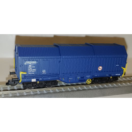 ROCO  set of 2 Shimmns ZSSK telescopic covered wagons, 6th series TT