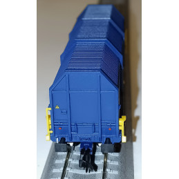 ROCO  set of 2 Shimmns ZSSK telescopic covered wagons, 6th series TT