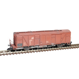 SDV  Covered express freight car Gbgs 10 ČD, 5th series, kit    TT