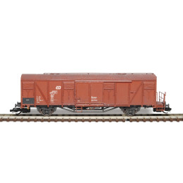 SDV  Covered express freight car Gbgs 10 ČD, 5th series, kit    TT