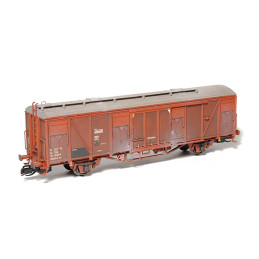 SDV  Covered wagon Gbgkks 12 ČSD, 4th series, kit    TT