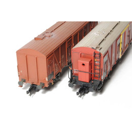 SDV Covered wagon Gbgs/Zts 10 ČSD, 4th series, kit    TT