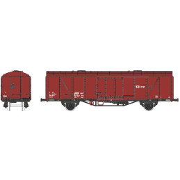 SDV Covered wagon Gbgkks 12 ČDC, 6th series, kit    TT