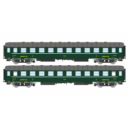 IGRA MODEL 4-axle ČSD Bac sleeper car, Prague depot, III. era H0