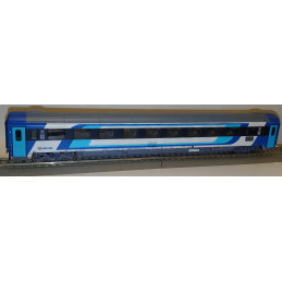 A.C.M.E. 52073 4-axle 2nd class passenger car Bpmz MÁV-START, 1st operating number, 6th edition H0