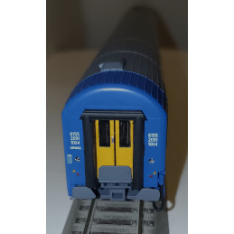 A.C.M.E. 52073 4-axle 2nd class passenger car Bpmz MÁV-START, 1st operating number, 6th edition H0