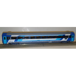 A.C.M.E. 52074 4-axle 2nd class passenger car Bpmz MÁV-START, 2nd operating number, 6th series H0