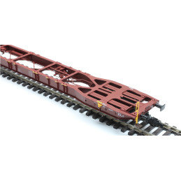 IGRA MODEL  4-axle container transport wagon Sggnss - XLs Metrans, 6th edition  H0