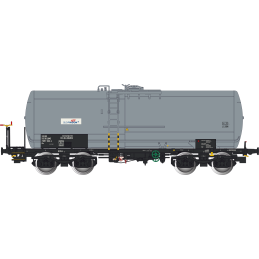 ALBERT MODELL  4-axle boiler car Zas SK-SLVAG "SLOVVAGON", gray, ep.VI., car no.: 033-4 H0
