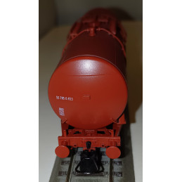 ALBERT MODELL  4-axle boiler wagon Zas MÁV, red, ep.V., wagon no.: 453-4   H0