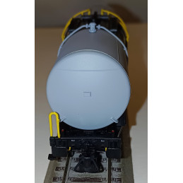 ALBERT MODELL  4-axle boiler car Zas RO - GFR, gray-black, ep.VI., car no.: 999-7  H0