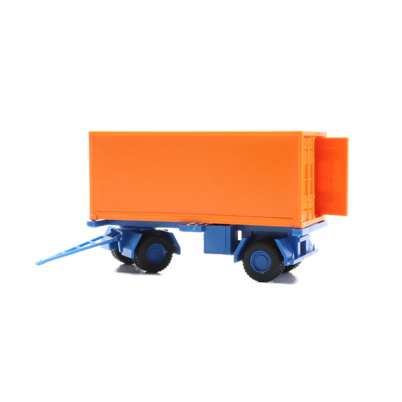 IGRA MODEL Orange container trailer  H0