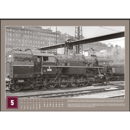 Locomotives and people in depots, engine sheds, and railcar sheds 2026 wall calendar, monthly