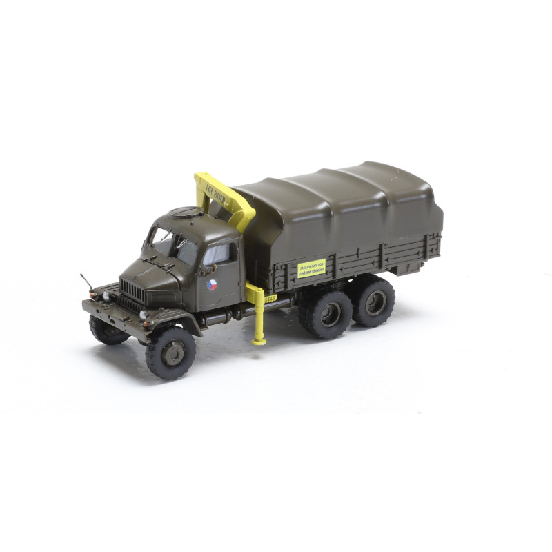 MODELS   Praga V3S flatbed truck with tarpaulin military HR 3001 (KIT - construction kit) TT