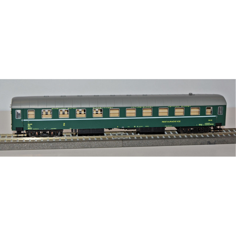 IGRA MODEL  4-axle buffet car BRa Prague 3rd series   TT