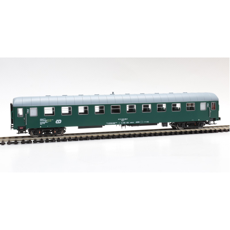 IGRA MODEL  4-axle passenger car Bp-k ČD Ústí nad Labem, 5th edition   TT