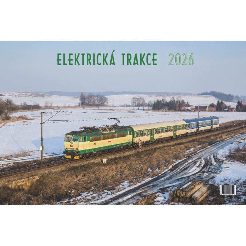 Elektrická trakce 2026 (Ulrich), nástěnný kalendář měsíční