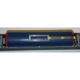 IGRA MODEL   4-axle Zacns 98 Atir Rail Forwardis boiler car, 6th edition TT