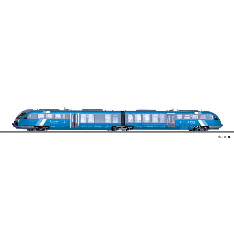 TILLIG 642 series motor unit Arriva Vlaky s.r.o., 6th edition TT