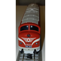 TILLIG motorová lokomotiva M61.016 MÁV NOHAB, 4.ep.TT