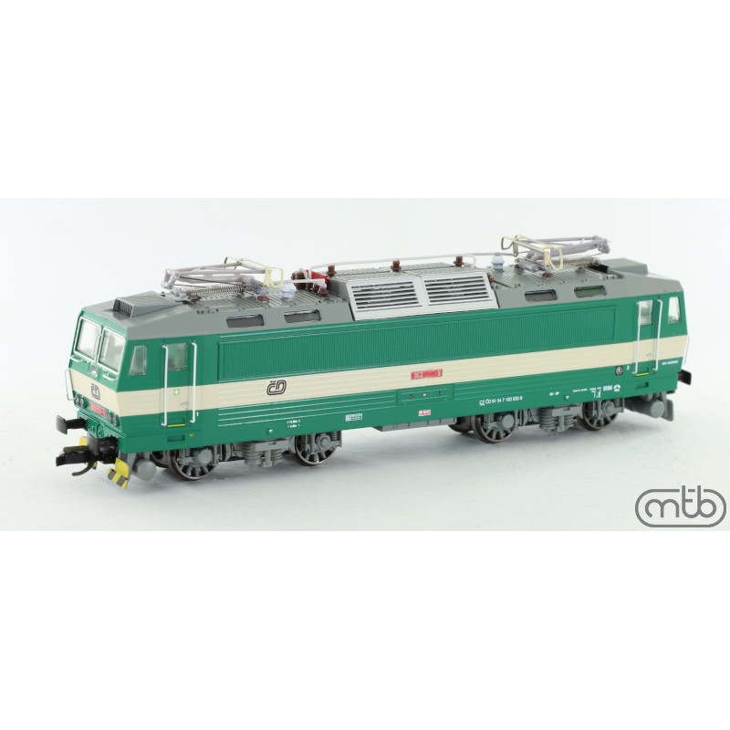 MTB Electric Locomotive 163.044 ČD "Pershing," 5th - 6th series, analog TT
