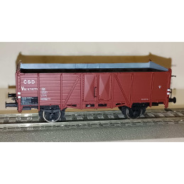BRAWA 48452 2-axle open wagon Vtu ČSD, wagon number: 4.74771, 3rd edition H0